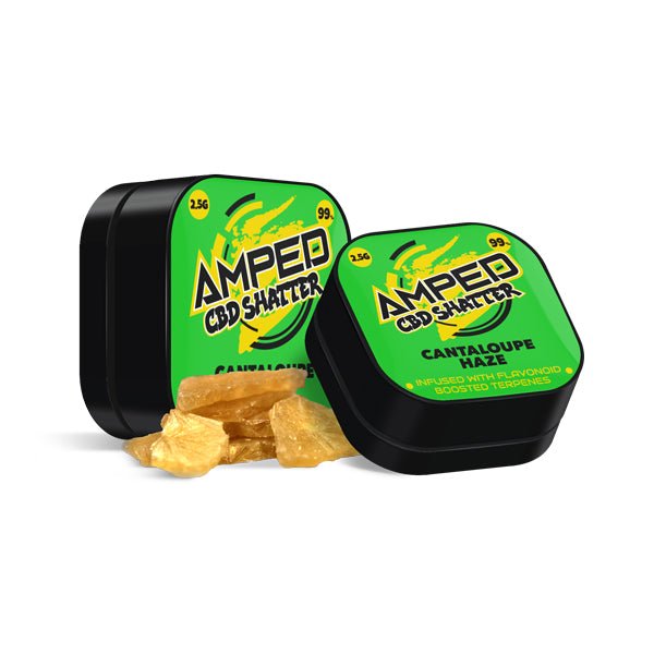 Amped CBD 99% CBD Shatter 1gCBD ProductsAmpedVaperr Shop