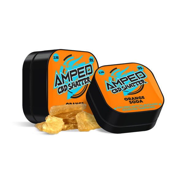 Amped CBD 99% CBD Shatter 1gCBD ProductsAmpedVaperr Shop