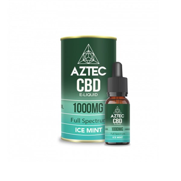Aztec CBD 1000mg CBD Vaping Liquid 10ml (50PG/50VG)CBD ProductsAztec CBDVaperr Shop