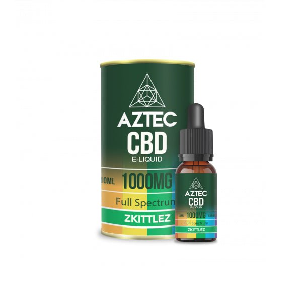 Aztec CBD 1000mg CBD Vaping Liquid 10ml (50PG/50VG)CBD ProductsAztec CBDVaperr Shop