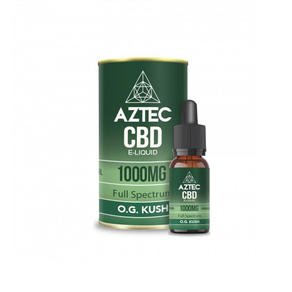 Aztec CBD 1000mg CBD Vaping Liquid 10ml (50PG/50VG)CBD ProductsAztec CBDVaperr Shop