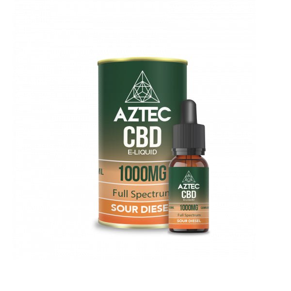 Aztec CBD 1000mg CBD Vaping Liquid 10ml (50PG/50VG)CBD ProductsAztec CBDVaperr Shop