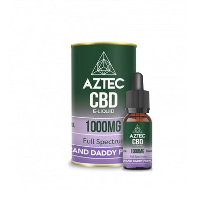 Aztec CBD 1000mg CBD Vaping Liquid 10ml (50PG/50VG)CBD ProductsAztec CBDVaperr Shop