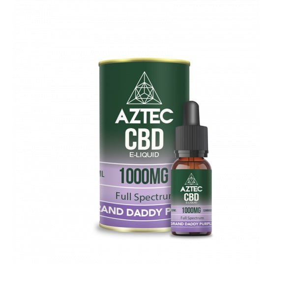 Aztec CBD 1000mg CBD Vaping Liquid 10ml (50PG/50VG)CBD ProductsAztec CBDVaperr Shop
