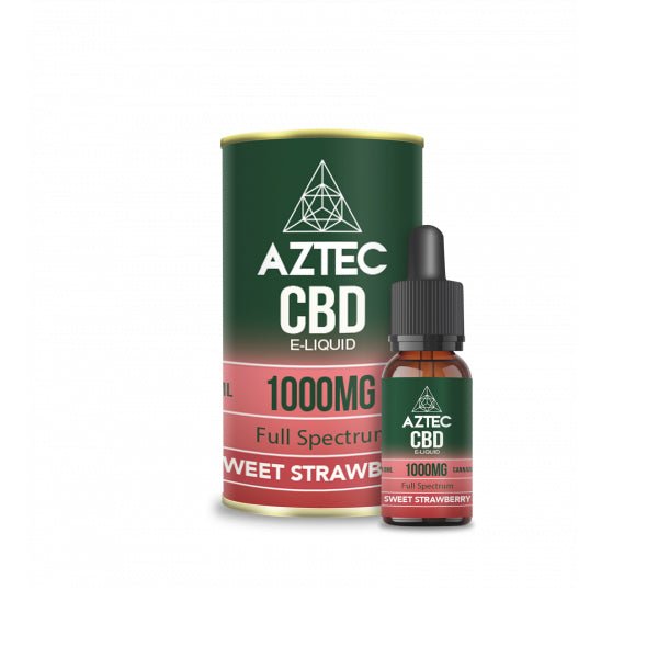 Aztec CBD 1000mg CBD Vaping Liquid 10ml (50PG/50VG)CBD ProductsAztec CBDVaperr Shop