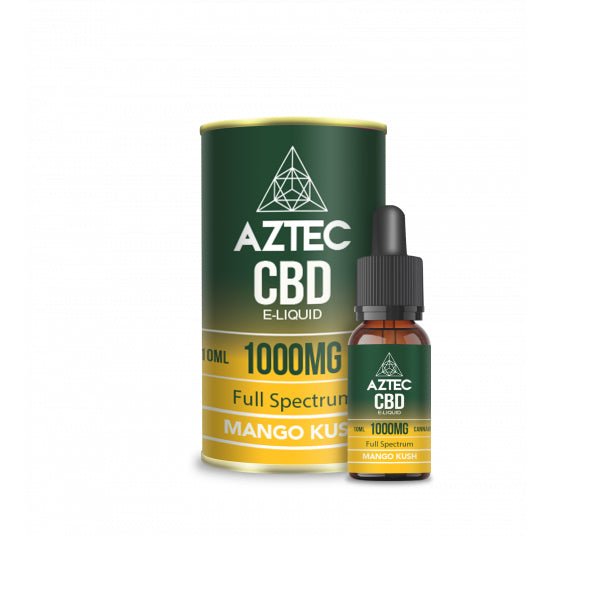 Aztec CBD 1000mg CBD Vaping Liquid 10ml (50PG/50VG)CBD ProductsAztec CBDVaperr Shop