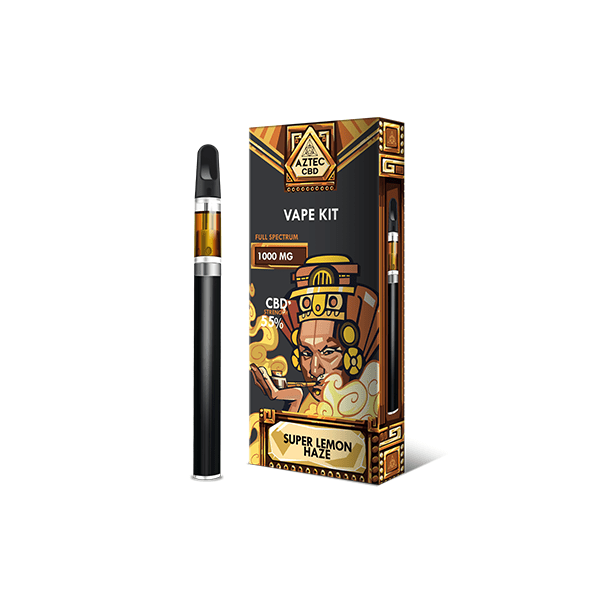 Aztec CBD 1000mg Vape Kit - 1mlCBD ProductsAztec CBDVaperr Shop