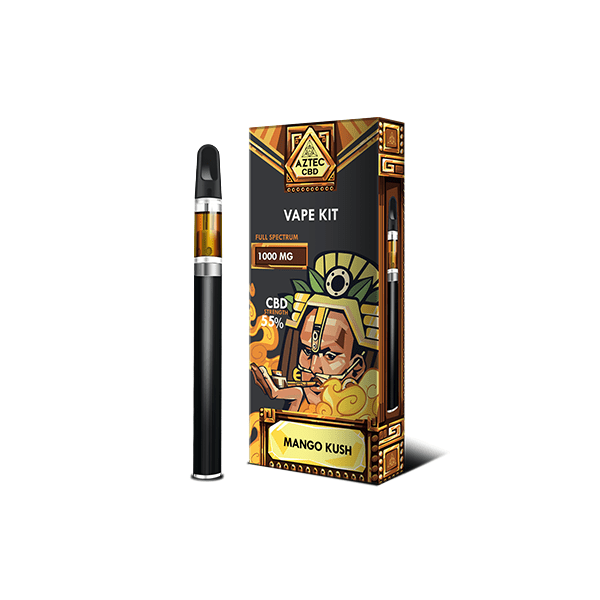 Aztec CBD 1000mg Vape Kit - 1mlCBD ProductsAztec CBDVaperr Shop