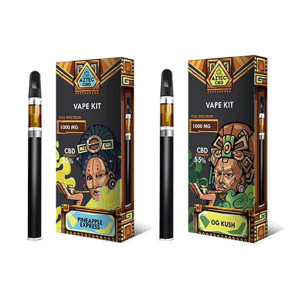 Aztec CBD 1000mg Vape Kit - 1mlCBD ProductsAztec CBDVaperr Shop