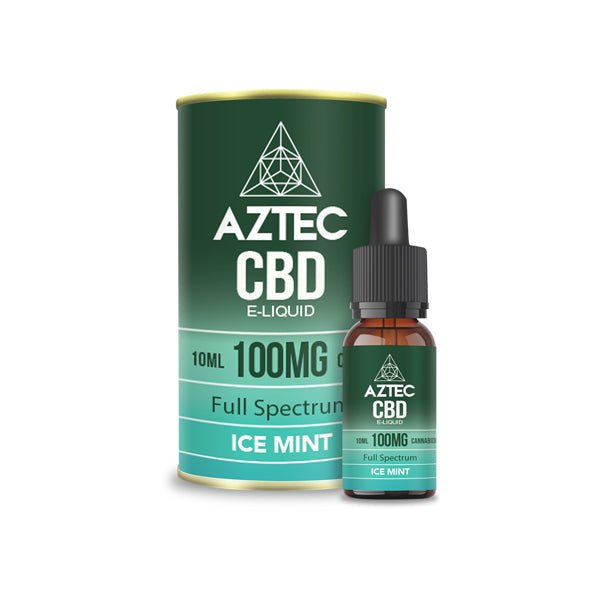 Aztec CBD 100mg CBD Vaping Liquid 10ml (50PG/50VG)CBD ProductsAztec CBDVaperr Shop