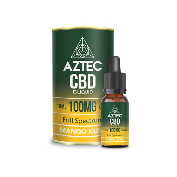 Aztec CBD 100mg CBD Vaping Liquid 10ml (50PG/50VG)CBD ProductsAztec CBDVaperr Shop
