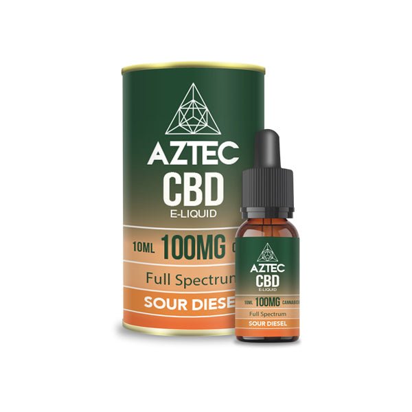 Aztec CBD 100mg CBD Vaping Liquid 10ml (50PG/50VG)CBD ProductsAztec CBDVaperr Shop