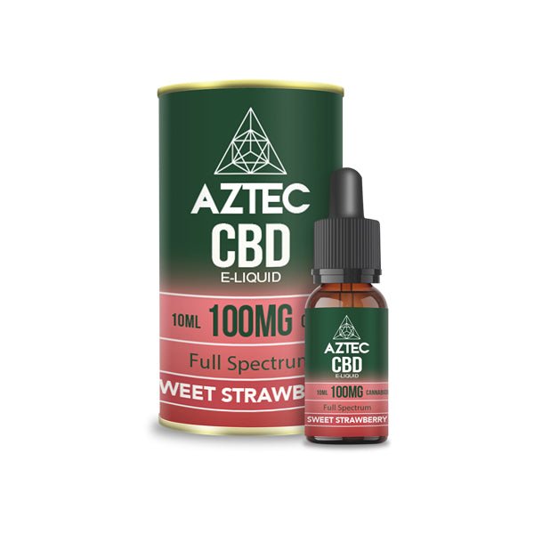 Aztec CBD 100mg CBD Vaping Liquid 10ml (50PG/50VG)CBD ProductsAztec CBDVaperr Shop