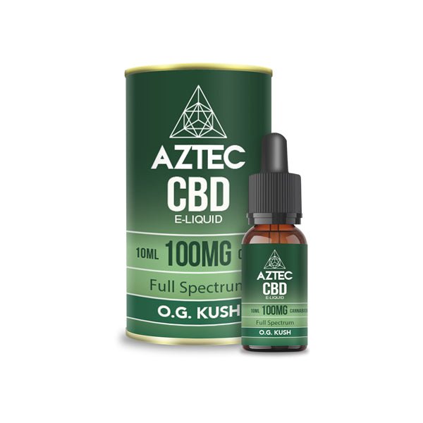 Aztec CBD 100mg CBD Vaping Liquid 10ml (50PG/50VG)CBD ProductsAztec CBDVaperr Shop