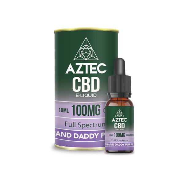 Aztec CBD 100mg CBD Vaping Liquid 10ml (50PG/50VG)CBD ProductsAztec CBDVaperr Shop