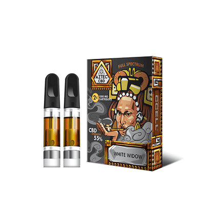 Aztec CBD 2 x 1000mg Cartridge Kit - 1mlCBD ProductsAztec CBDVaperr Shop