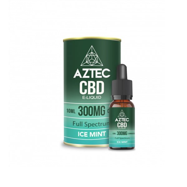 Aztec CBD 300mg CBD Vaping Liquid 10ml (50PG/50VG)CBD ProductsAztec CBDVaperr Shop