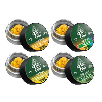 Aztec CBD 900mg CBD Wax/Crumble - 1gCBD ProductsAztec CBDVaperr Shop