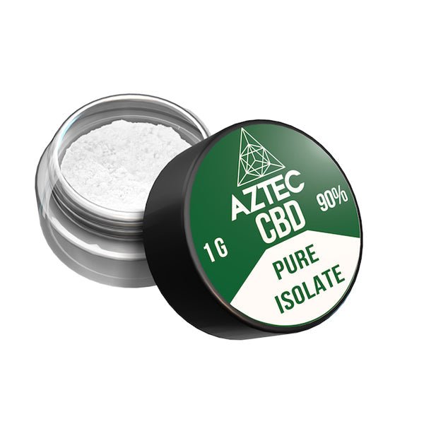 Aztec CBD Isolate 90% 1000mg CBD - 1gCBD ProductsAztec CBDVaperr Shop