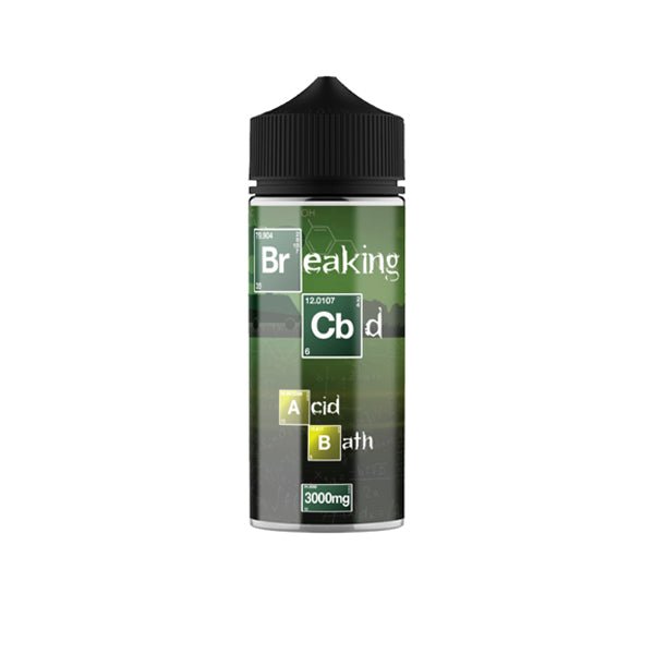 Breaking CBD 3000mg CBD E - Liquid 120ml (50VG/50PG)CBD ProductsBreaking CBDVaperr Shop