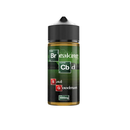 Breaking CBD 3000mg CBD E - Liquid 120ml (50VG/50PG)CBD ProductsBreaking CBDVaperr Shop