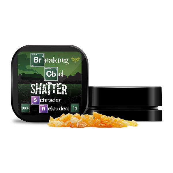 Breaking CBD 98% CBD Shatter - 1gCBD ProductsBreaking BadVaperr Shop