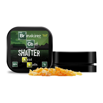 Breaking CBD 98% CBD Shatter - 1gCBD ProductsBreaking BadVaperr Shop