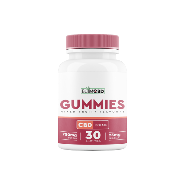 Bullet CBD 750mg CBD Isolate Gummies - 30 PiecesCBD ProductsBullet CBDVaperr Shop