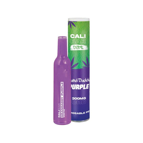 CALI BAR DOPE 300mg Full Spectrum CBD Vape Disposable - Terpene FlavouredCBD ProductsThe Cali CBD CoVaperr Shop