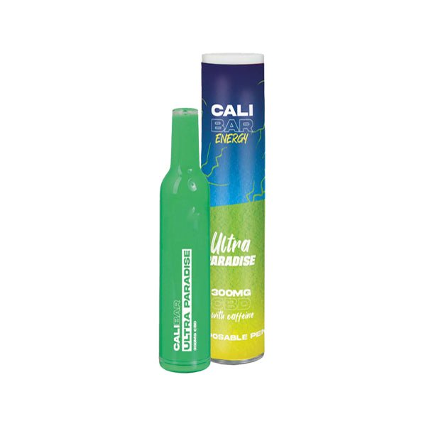 CALI BAR ENERGY with Caffeine Full Spectrum 300mg CBD Vape DisposableCBD ProductsThe Cali CBD CoVaperr Shop
