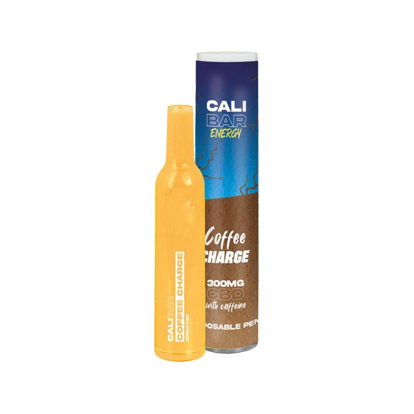 CALI BAR ENERGY with Caffeine Full Spectrum 300mg CBD Vape DisposableCBD ProductsThe Cali CBD CoVaperr Shop