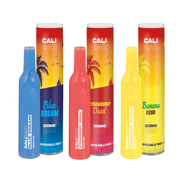 CALI BAR Original 300mg Full Spectrum CBD Vape Disposable - Terpene FlavouredCBD ProductsThe Cali CBD CoVaperr Shop