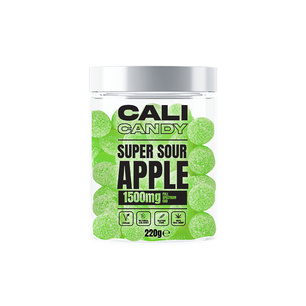 CALI CANDY MAX 1500mg Full Spectrum CBD Vegan Sweets - 10 FlavoursCBD ProductsThe Cali CBD CoVaperr Shop