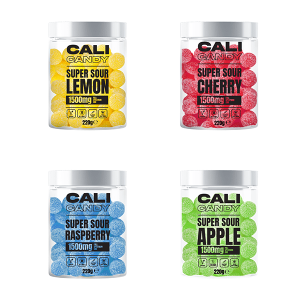 CALI CANDY MAX 1500mg Full Spectrum CBD Vegan Sweets - 10 FlavoursCBD ProductsThe Cali CBD CoVaperr Shop