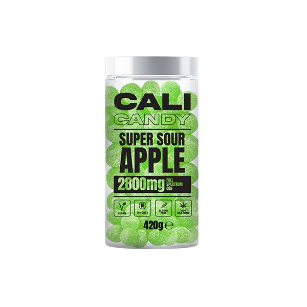 CALI CANDY MAX 2800mg Full Spectrum CBD Vegan Sweets - 10 FlavoursCBD ProductsThe Cali CBD CoVaperr Shop