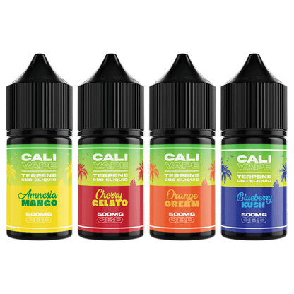 CALI VAPE 500mg Broad Spectrum CBD E - liquid 10ml (60PG/40VG)CBD ProductsThe Cali CBD CoVaperr Shop