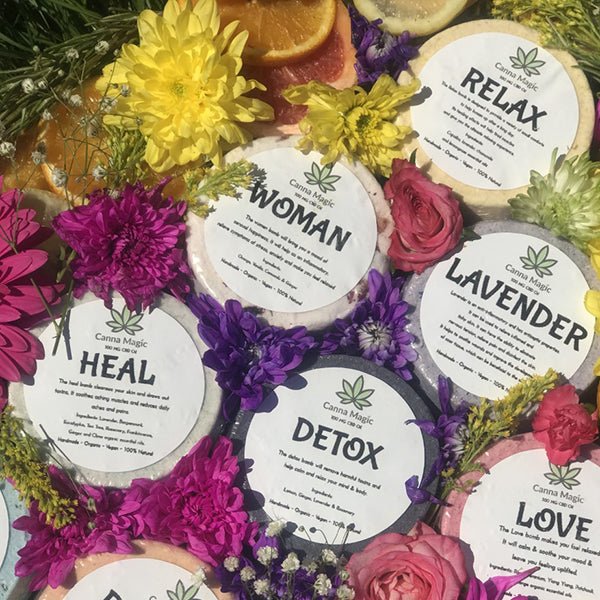 Canna Magic Handmade 100mg CBD Bath BombsCBD ProductsCanna MagicVaperrShop