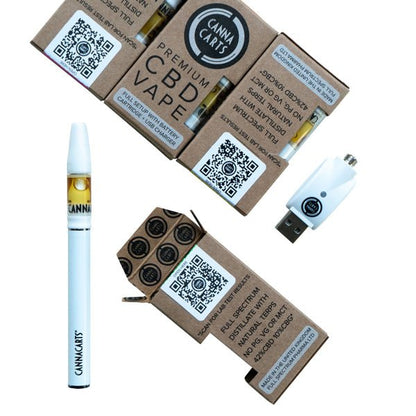 Cannacarts Premium CBD Vape Full SetupCBD ProductsCannacartsVaperr Shop