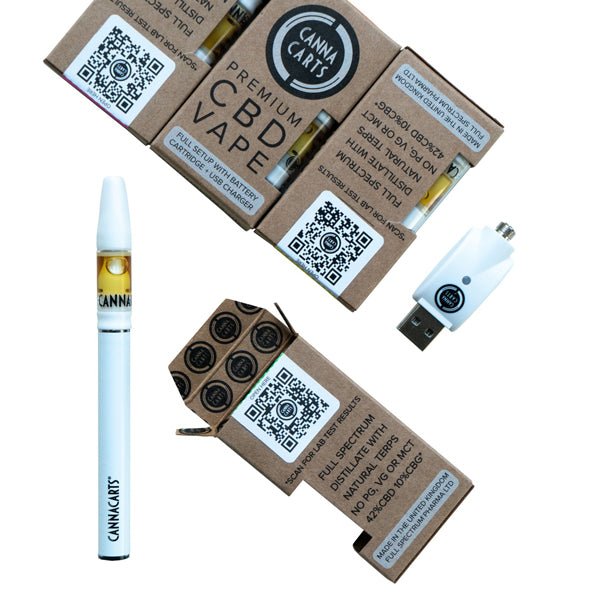 Cannacarts Premium CBD Vape Full SetupCBD ProductsCannacartsVaperr Shop