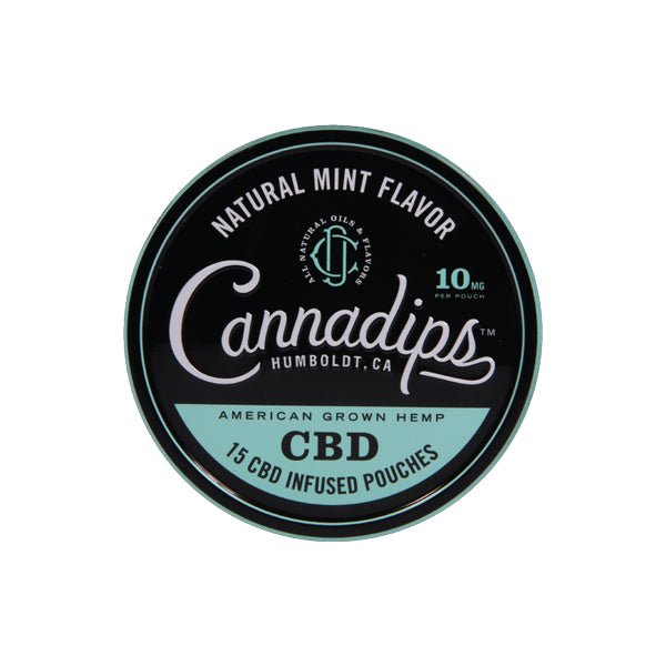 Cannadips 150mg CBD Snus Pouches - Natural MintCBD ProductsCannadipsVaperr Shop