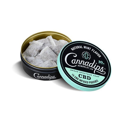 Cannadips 150mg CBD Snus Pouches - Natural MintCBD ProductsCannadipsVaperr Shop