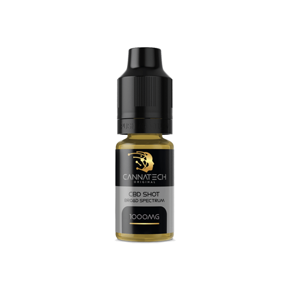 Cannatech 1000mg Broad Spectrum CBD Shot 10ml (100PG)CBD ProductsCannatechVaperr Shop