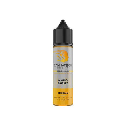 Cannatech 2000mg Broad Spectrum CBD E - liquid 50mlVaping ProductsCannatechVaperr Shop