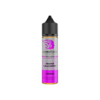 Cannatech 2000mg Broad Spectrum CBD E - liquid 50mlVaping ProductsCannatechVaperr Shop