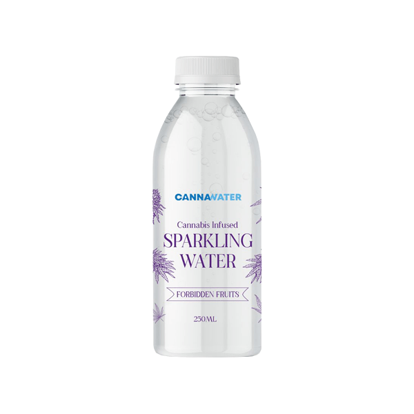 Cannawater Cannabis Infused Forbidden Fruits Sparkling Water 250mlCBD ProductsCannawaterVaperr Shop