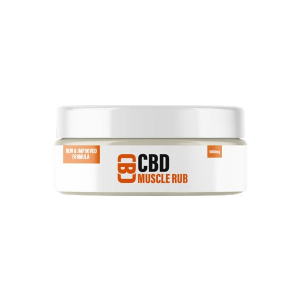 CBD Asylum 5000mg CBD 100ml Cream Muscle Rub BalmCBD ProductsCBD AsylumVaperr Shop