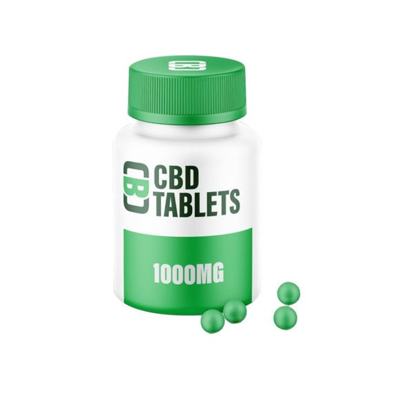 CBD Asylum Tablets 1000mg CBD 100 TabletsCBD ProductsCBD AsylumVaperr Shop