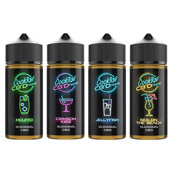 Cocktail CB'Dreams 10000mg CBD E - liquid 120ml (70PG/30VG)Vaping ProductsCocktail CB'DreamsVaperr Shop