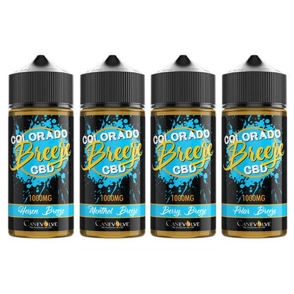 Colorado Breeze 1000mg CBD Vaping Liquid 100ml (50PG/50VG)CBD ProductsColoradoVaperr Shop