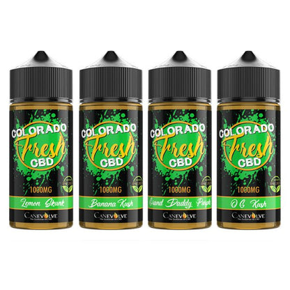 Colorado Fresh 1000mg CBD Vaping Liquid 100ml (50PG/50VG)CBD ProductsColoradoVaperr Shop